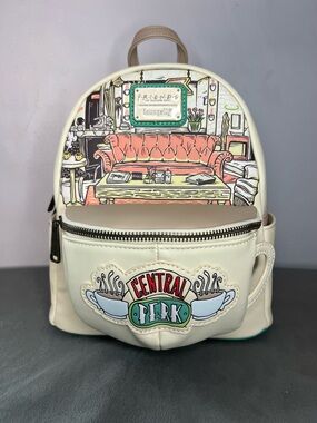 Loungefly Friends Central Perk Beige Scented Mini Backpack - New!